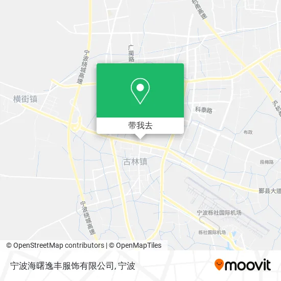 宁波海曙逸丰服饰有限公司地图