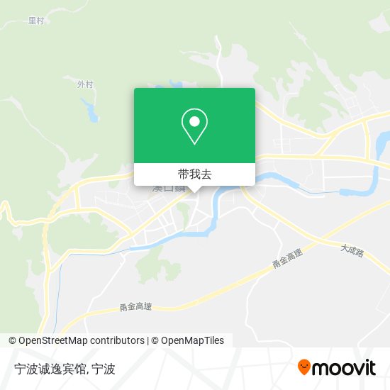 宁波诚逸宾馆地图
