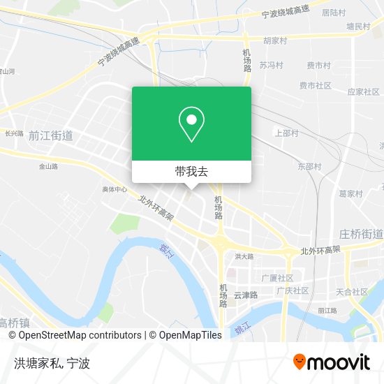 洪塘家私地图