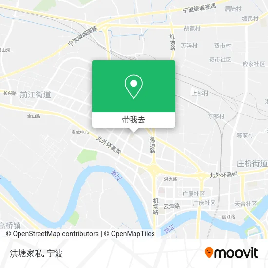 洪塘家私地图