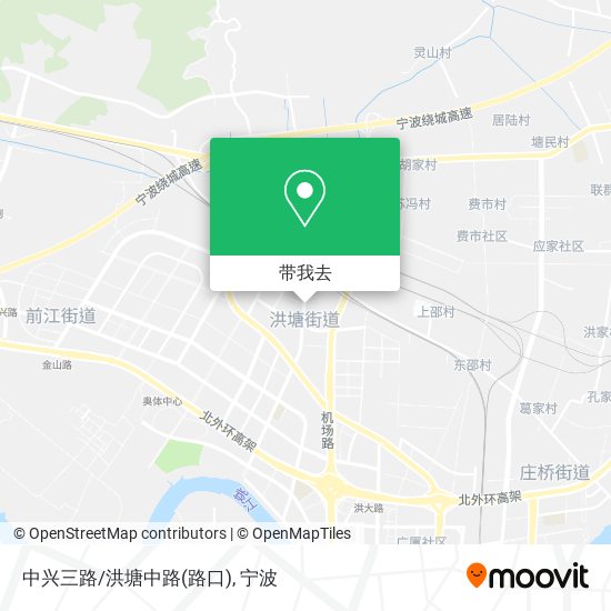 中兴三路/洪塘中路(路口)地图