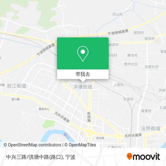 中兴三路/洪塘中路(路口)地图
