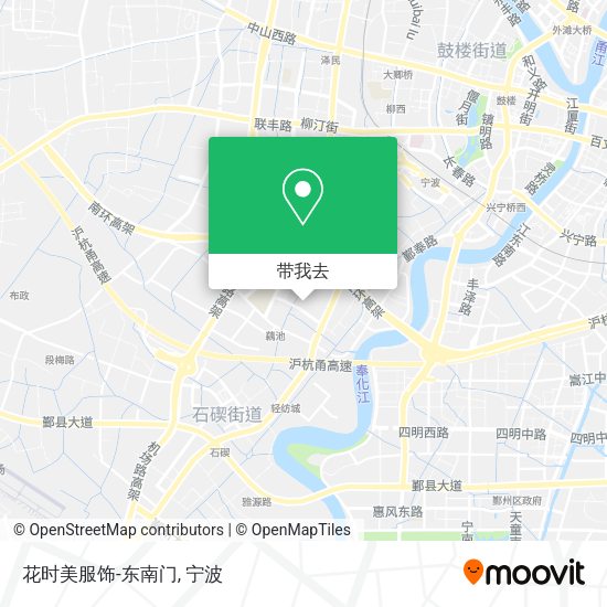 花时美服饰-东南门地图