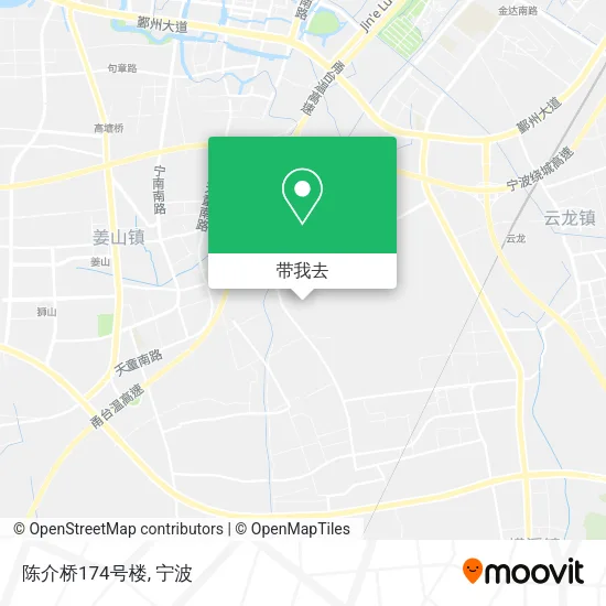 陈介桥174号楼地图