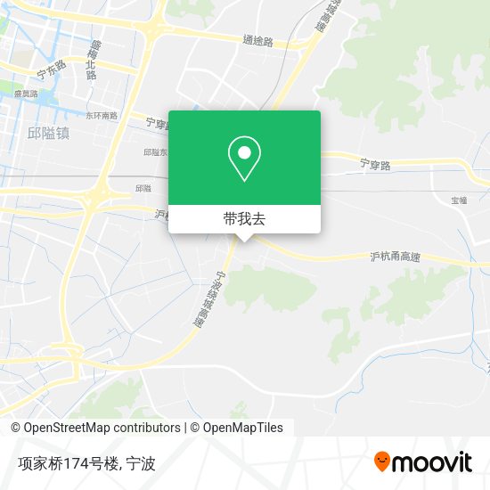 项家桥174号楼地图