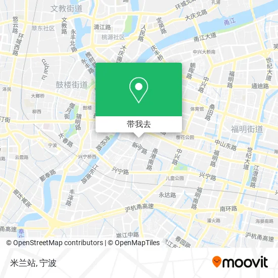 米兰站地图