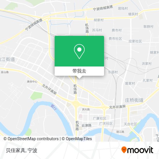 贝佳家具地图