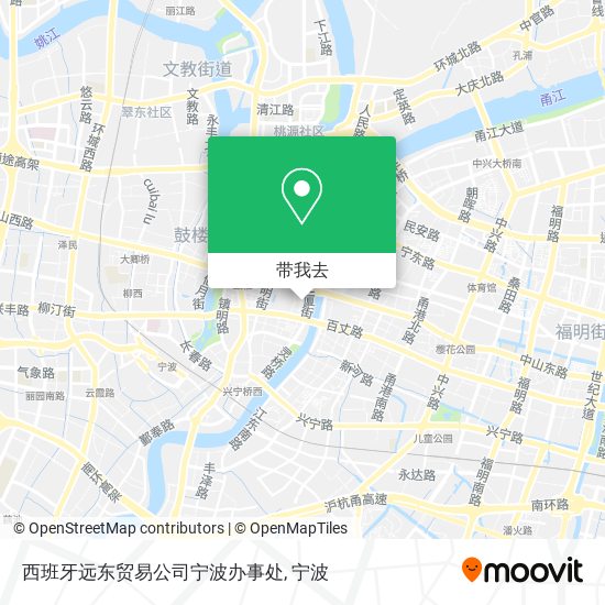 西班牙远东贸易公司宁波办事处地图