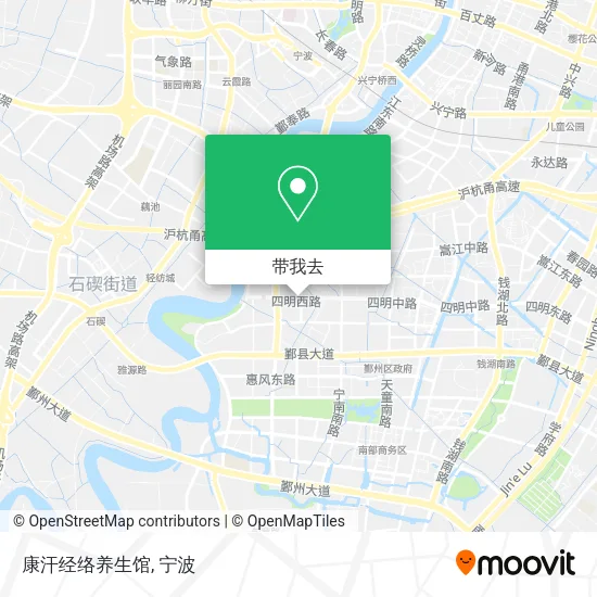 康汗经络养生馆地图