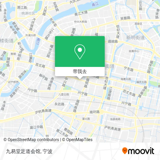 九易堂足道会馆地图