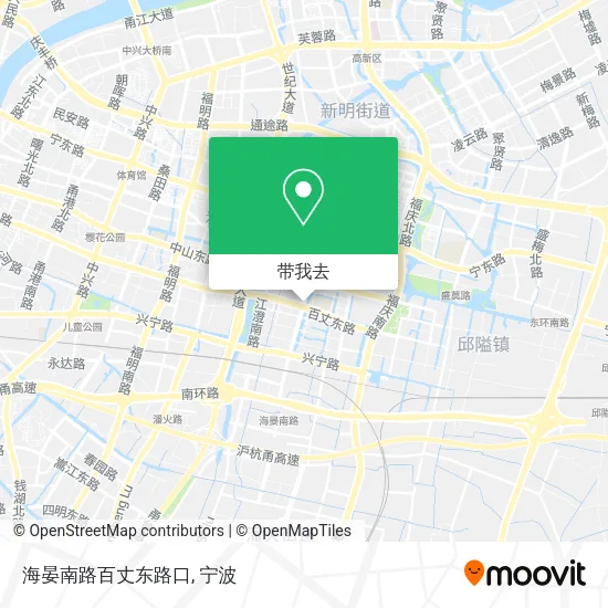 海晏南路百丈东路口地图