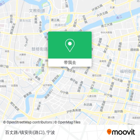 百丈路/镇安街(路口)地图