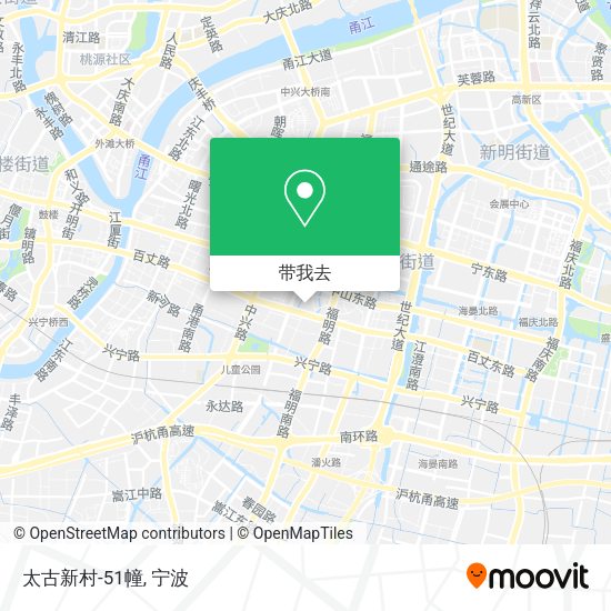 太古新村-51幢地图
