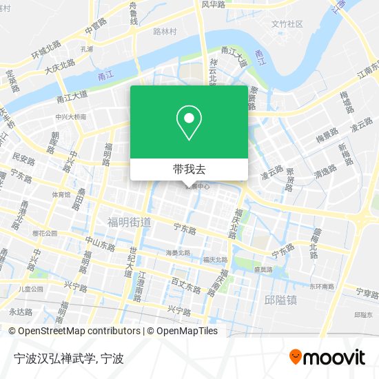 宁波汉弘禅武学地图