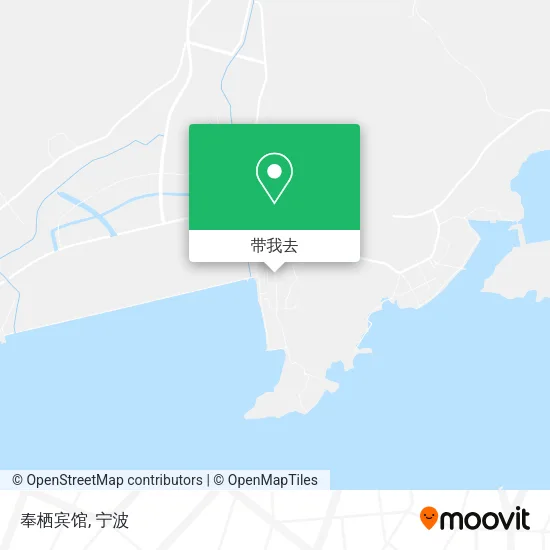 奉栖宾馆地图