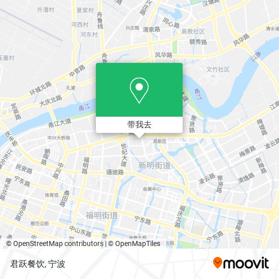 君跃餐饮地图