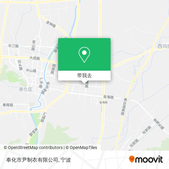 奉化市尹制衣有限公司地图