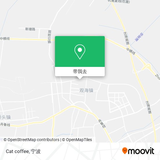 Cat coffee地图