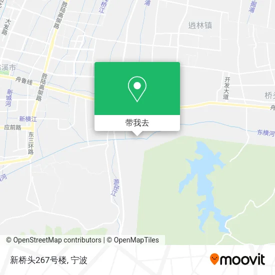 新桥头267号楼地图