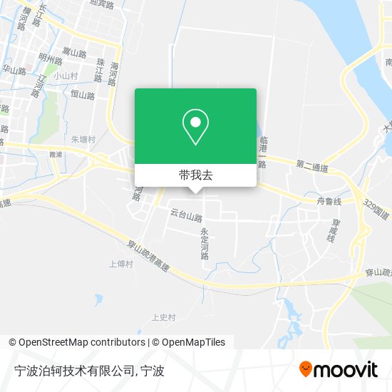 宁波泊轲技术有限公司地图