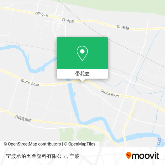 宁波承泊五金塑料有限公司地图