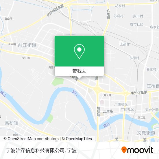 宁波泊浮信息科技有限公司地图