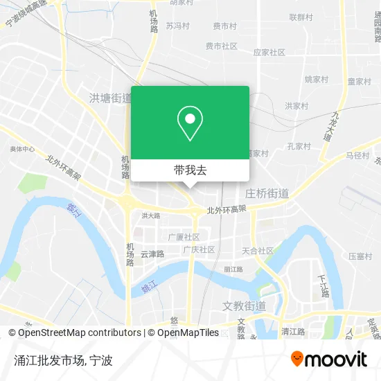 涌江批发市场地图