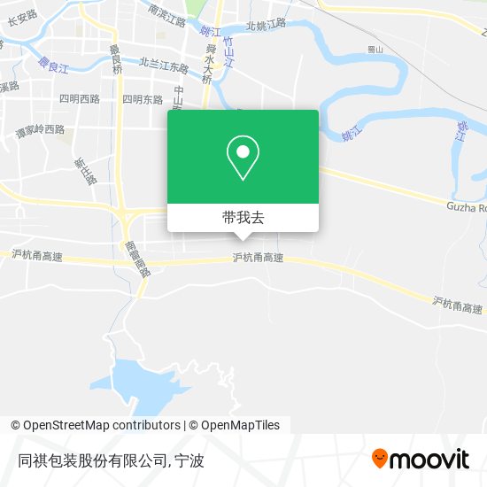 同祺包装股份有限公司地图