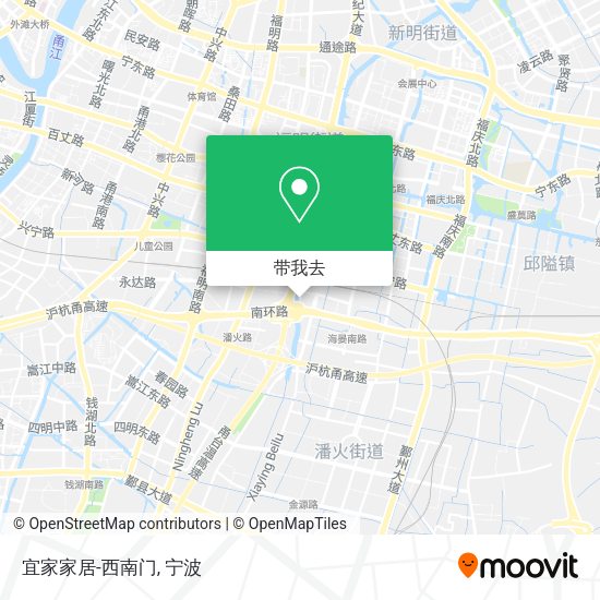 宜家家居-西南门地图