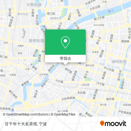 甘千年十大名茶馆地图