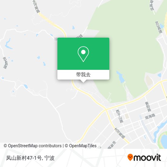 凤山新村47-1号地图