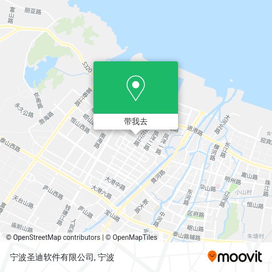 宁波圣迪软件有限公司地图