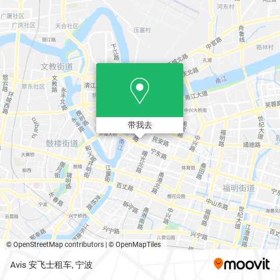 Avis 安飞士租车地图