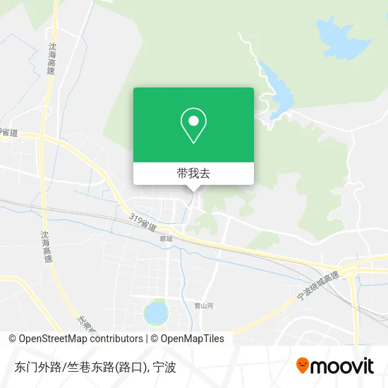 东门外路/竺巷东路(路口)地图