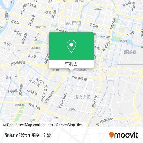 驰加轮胎汽车服务地图