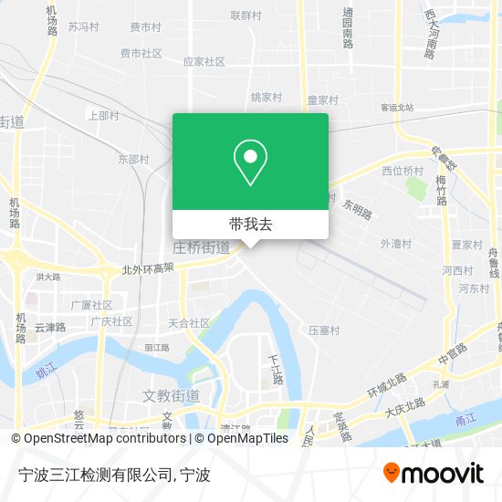 宁波三江检测有限公司地图