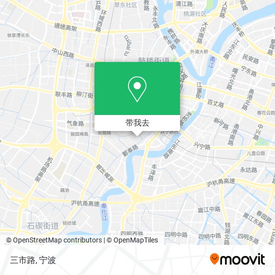 三市路地图