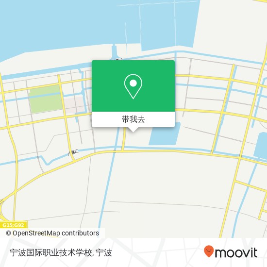 宁波国际职业技术学校地图