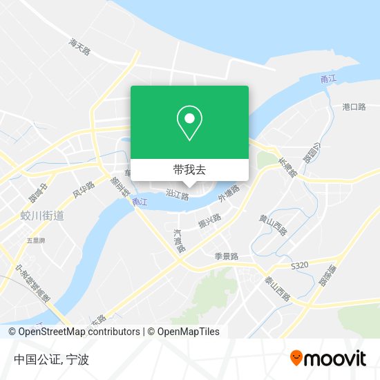 中国公证地图