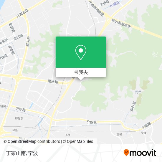 丁家山南地图