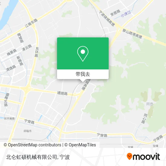 北仑虹硕机械有限公司地图