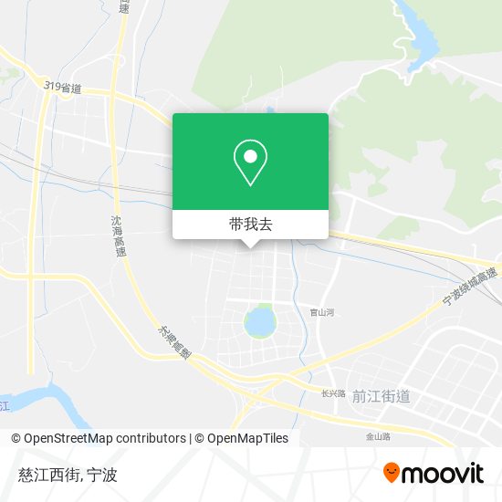 慈江西街地图