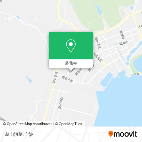 慈山河路地图