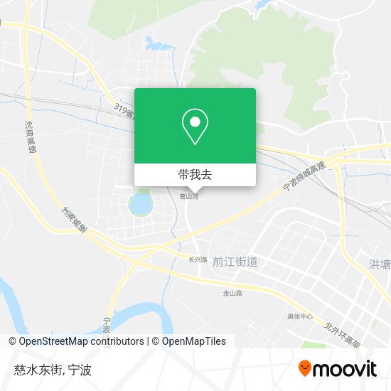 慈水东街地图