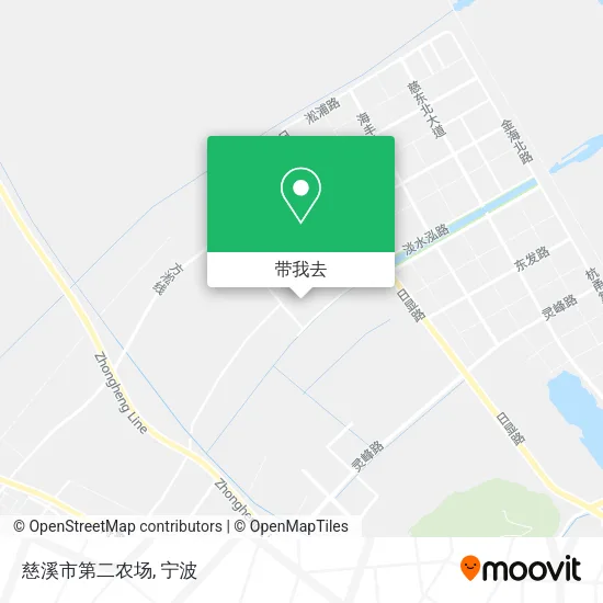 慈溪市第二农场地图