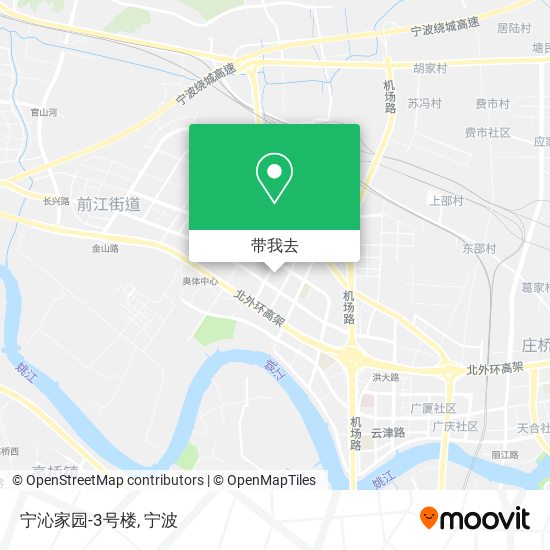 宁沁家园-3号楼地图