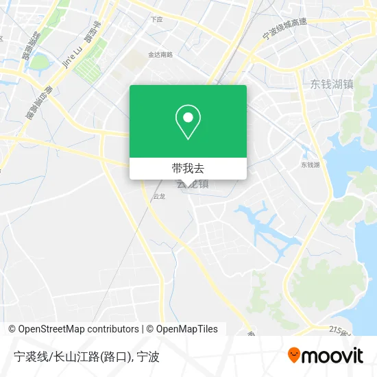 宁裘线/长山江路(路口)地图
