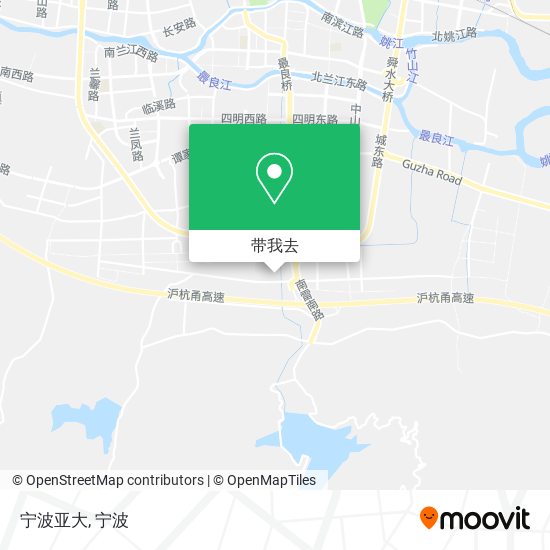 宁波亚大地图