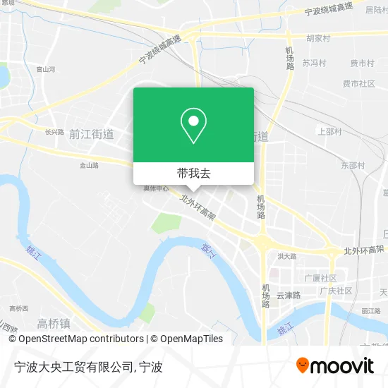 宁波大央工贸有限公司地图