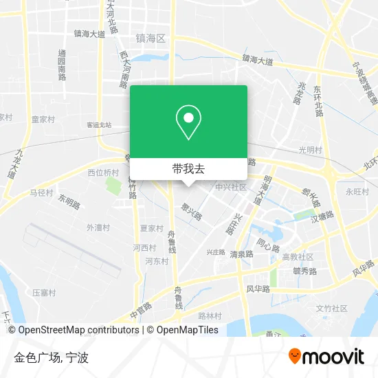 金色广场地图
